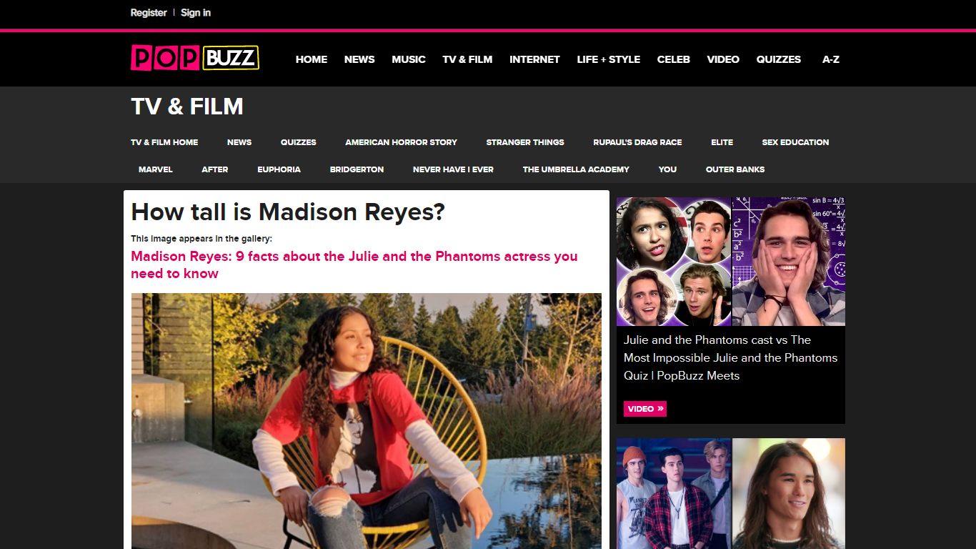 How tall is Madison Reyes? - Madison Reyes: 9 facts about the ... - PopBuzz